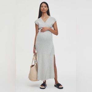LÉGOE Heritage NWT Cap Shoulder Knit Wrap Dress